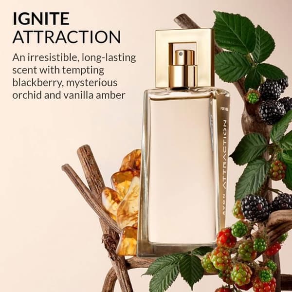 Eau de Parfum - Attraction - til Hende - 50 ml - Kvinde - Høj koncentration