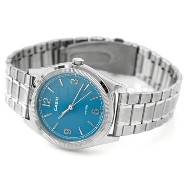 Casio MTP-B210D-2A1VDF Klocka för män Timeless 39,5 mm 5 ATM