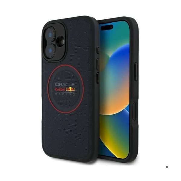 Red Bull-fodral för iPhone 16 Plus - Optimal skydd och elegant design