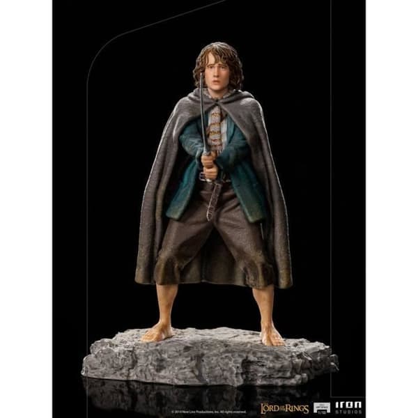 Statyett - Iron Studios - Pippin - 1/10 - Resina - 12 cm