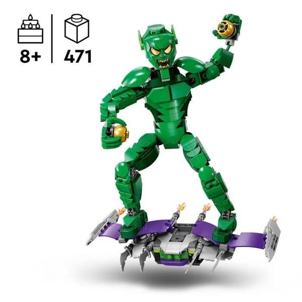 LEGO® Marvel 76284 Grøn Goblin Bygbar Figur Superhelte Børnelegetøj