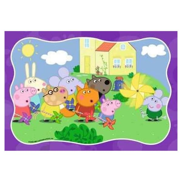 Pussel 2x24 bitar - Nya äventyr / Peppa Pig