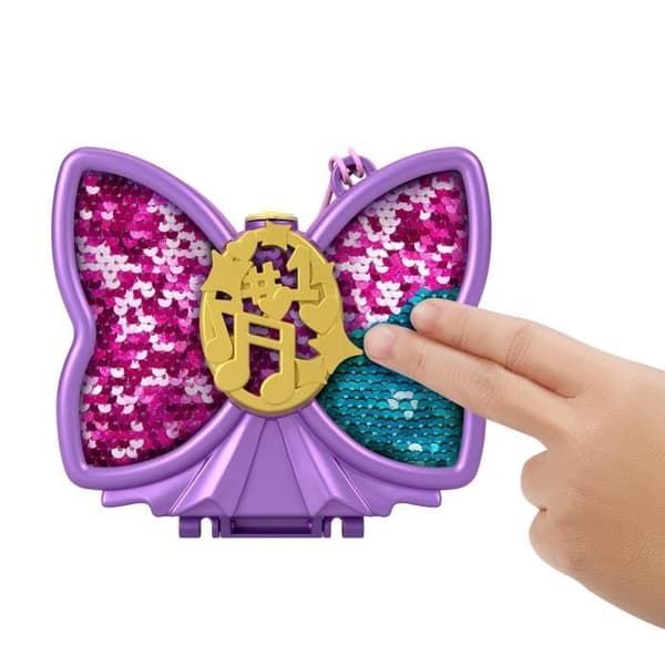 Polly Pocket - Sequin Scene Sæt - Mini-Universe Doll