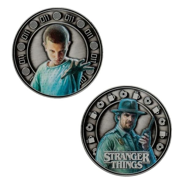 FaNaTtik - Stranger Things - Samlarobjekt Eleven & Hopper 4 cm