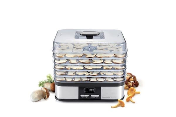 Mad dehydrator - TESCOMA - 909080 - 5 hylder - Variabel temperatur - Indbygget timer