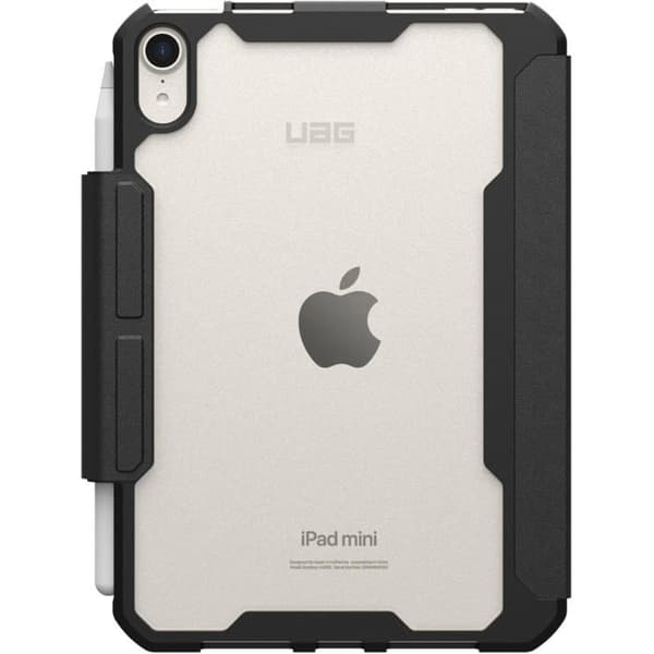 Étui til iPad mini 6/7 - UAG - Folio Antichoc - Sort - Let beskyttelse - Standfunktion