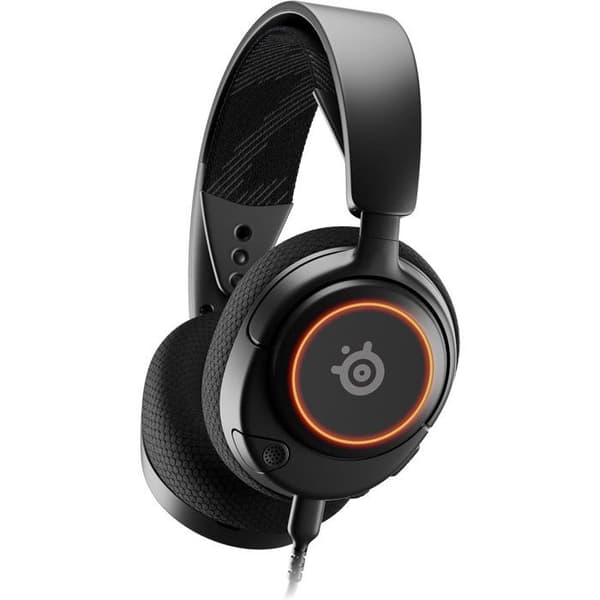Premium kablet gaming headset - STEELSERIES - Arctis Nova 3 - RGB - Multiplatform - Sort