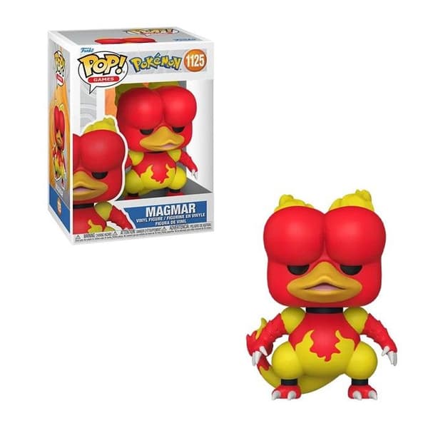 Funko POP Pokemon Magmar - Samlefigur i Vinyl