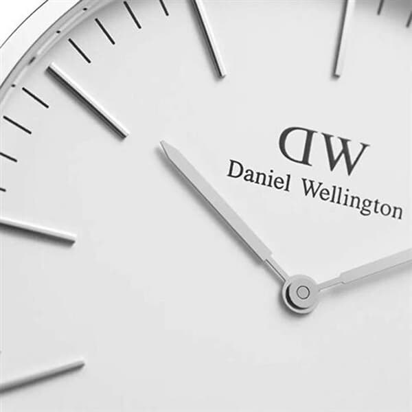 Ur - DANIEL WELLINGTON - St Andrews - Rustfrit stål - Læder - 40mm diameter