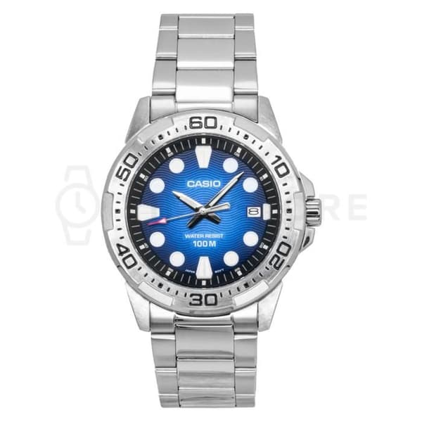 Casio MTD-140D-2AVDF Klocka för män Timeless 43.7 mm 10 ATM