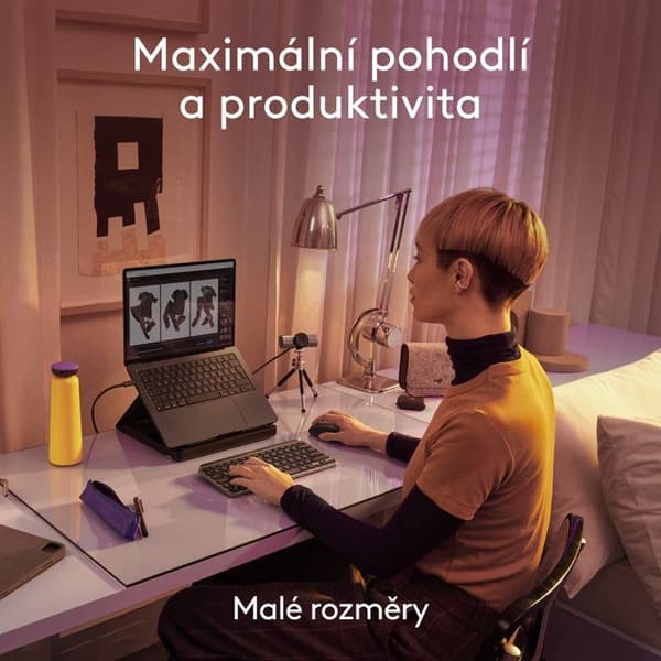 Trådløst tastatur - LOGITECH - MX Keys Mini - Baggrundsbelyst - US INTL - 60% kompakt