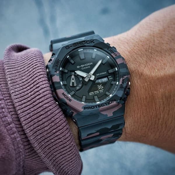 Casio Ur - Mænd - GA-2100CM-8AER