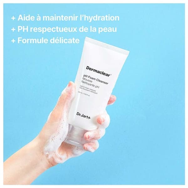Dr. Jart+ Dermaclear Rengöringsmousse pH Ansikte 120 ML