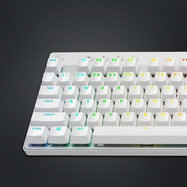 Spilkeyboard - Logitech - G PRO X TKL - Mekanisk - Trådløs - Dynamisk bagbelysning
