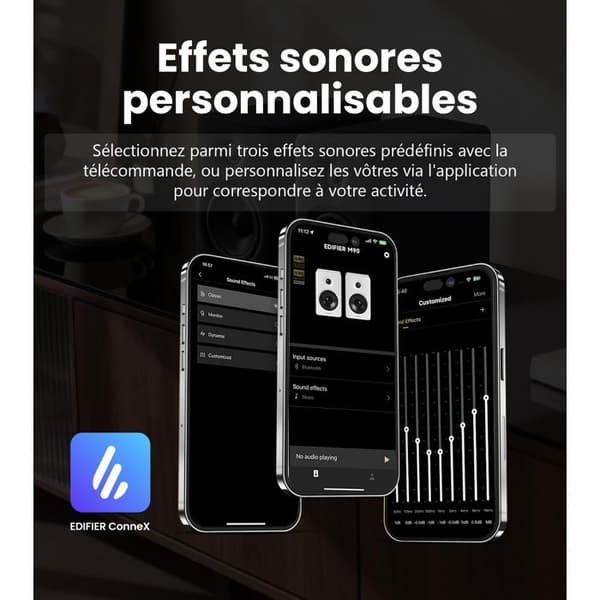 Computerhøjttalere - EDIFIER - M90 - 100W RMS - Bluetooth 6.0 LDAC - HDMI eARC / USB-C