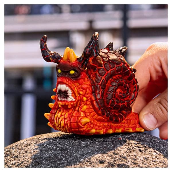 Figur - Lava-snigel - 8.5×4.5×6.6 cm - Univers Eldrador Creatures - Från 8 år