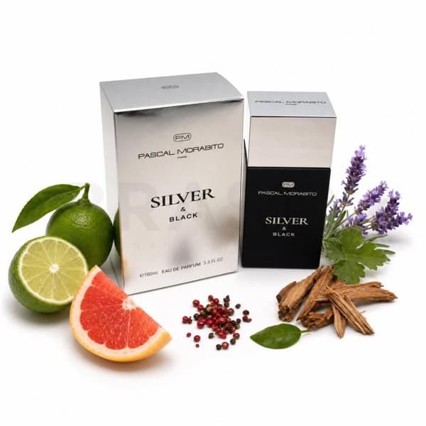 Pascal Morabito Silver & Black eau de parfum til mænd 100 ml