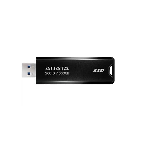 SSD ekstern SC610 500G USB3.2A Gen2 Sort