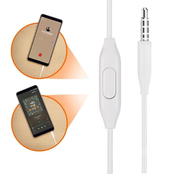 Xiaomi Mi Basic Silver trådbundna in-ear hörlurar