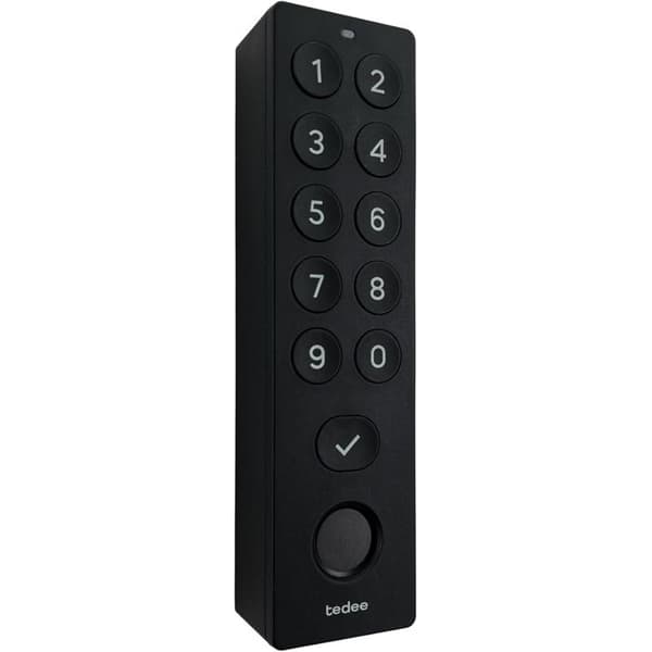 Clavier Tedee Keypad PRO - Biometrisk adgang - Bluetooth - IP65 - 100 koder - Nem installation