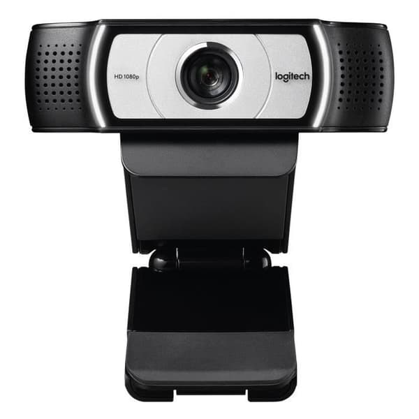 Webcam - Full HD 1080p - Logitech - C930E Pro - Sort
