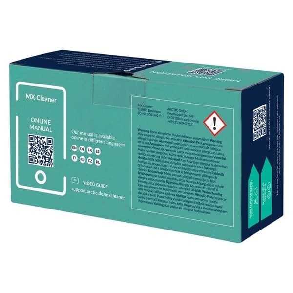 ARCTIC MX Cleaner - Thermal Paste Cleaning Wipes (Pack om 40)