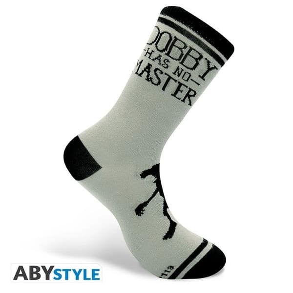 Par strumpor - Dobby - Harry Potter - Vit - One size