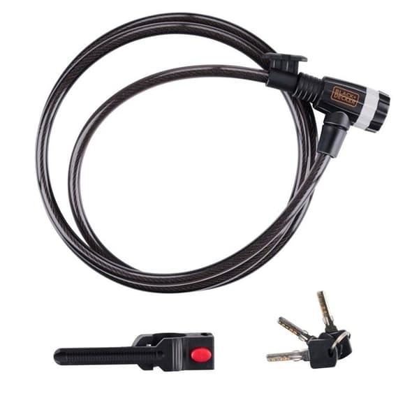 BLACK+DECKER Lås kabel 180CM