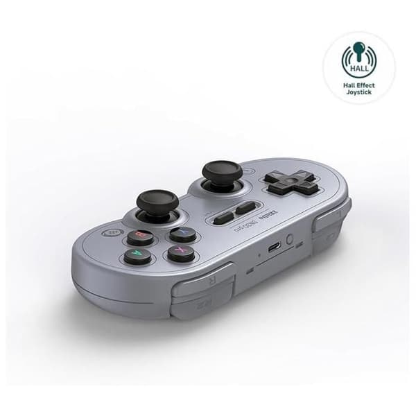8BitDo SN30 Pro Spelkontroll Hall Effekt Grå