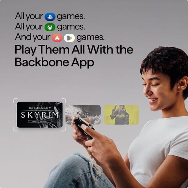 Spelkontroll - iPhone - Backbone One PlayStation Edition - Trådad - Svart