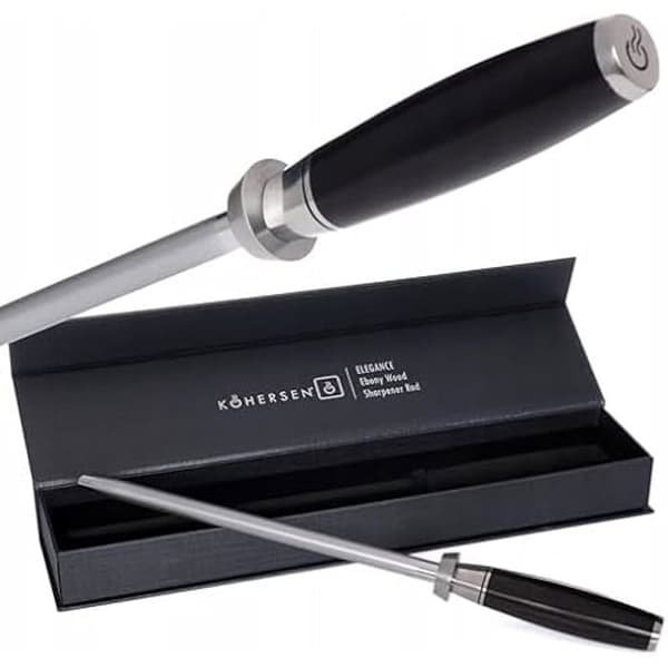 Knivsliber - KOHERSEN - ELEGANCE - Rustfrit stål - Diamantbelægning - Ergonomisk