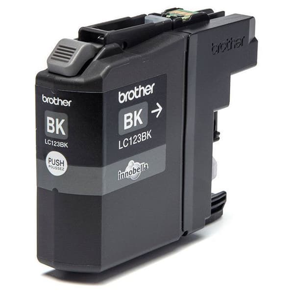 Cartouche Brother LC123BK Sort