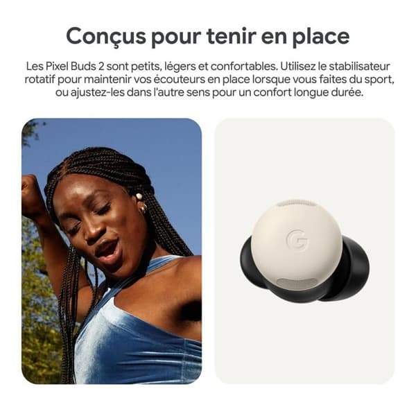Google Pixel Buds Pro 2 Hörlurar Vita