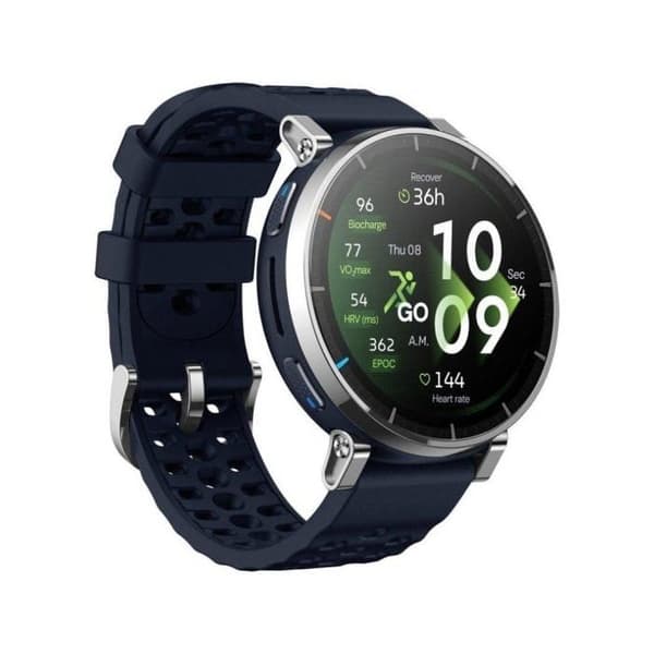 Amazfit Active 3 Premium GPS NFC Bluetooth 45mm AMOLED Vandmodstand 5ATM Blå
