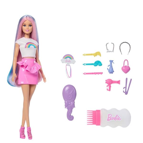 BARBIE GLITTRANDE HÅR