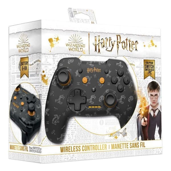 Trådløs Controller - Harry Potter - Sort - Tilbehør - SWITCH