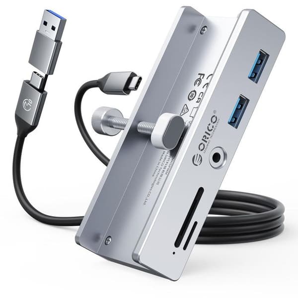 Orico AH-13 Hub USB 3.0 Typ A 10 Portar Grå