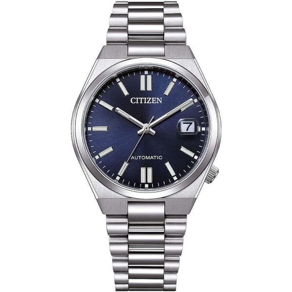 Klocka - Blå Stål - Citizen - NJ0200-50M