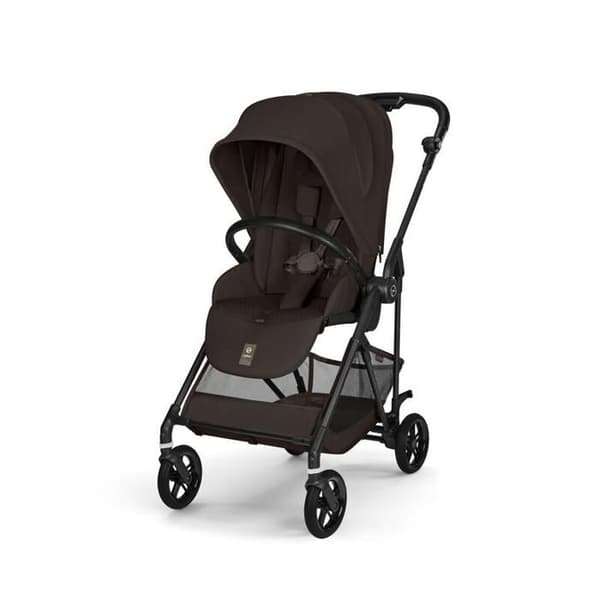 CYBEX - Melio 6 Barnevogn Carbon Chokoladebrun