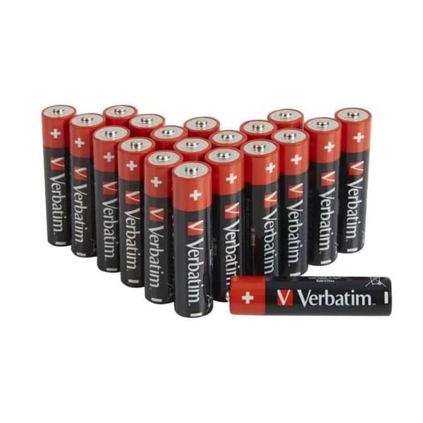 VERBATIM Batteri 20 x AA / LR06 - Alkaline