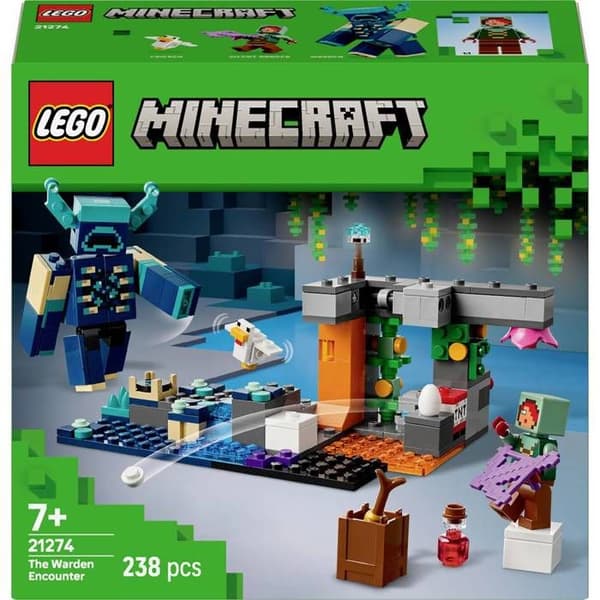 21274 LEGO® MINECRAFT Møde med vogteren
