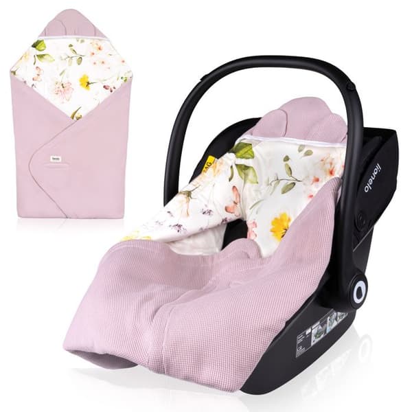 LIONELO omslagstäcke - Bomull och bambu - Hypoallergena - Rosa