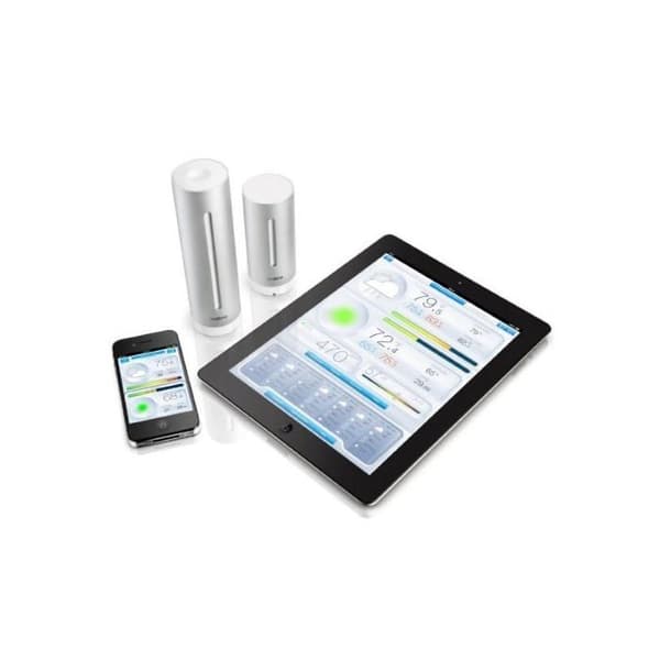Intelligent väderstation Netatmo + regnmätare