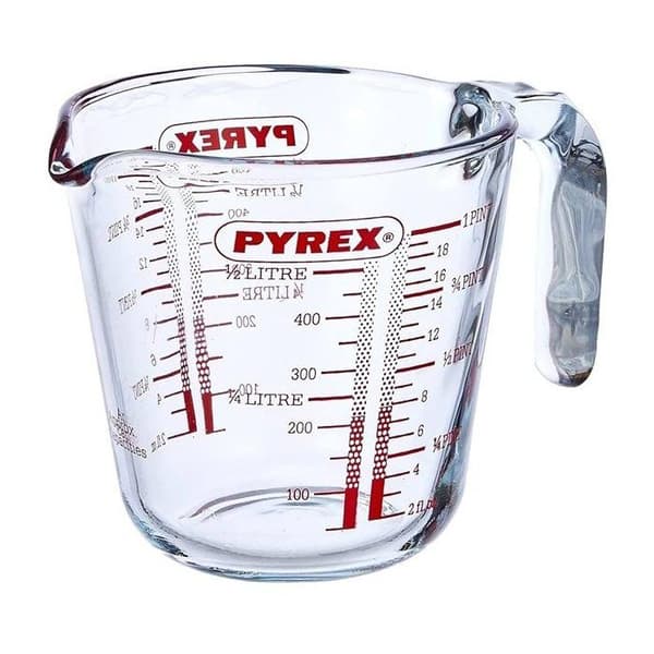 Målebæger - PYREX - Iconic's - 0,5 L - Med håndtag