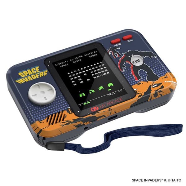 Min Arcade - Pocket Player Space Invaders + Transportfodral