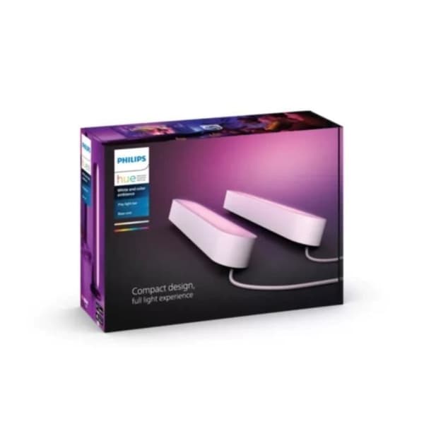 Philips Hue Play Pack x2 - Hvid - LED-kompatibel Bluetooth - Smart lys