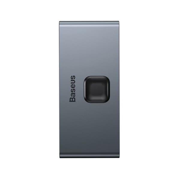HDMI-switch - BASEUS - MATRIX - 2-i-1 eller 1-i-2 - Farve: Rumgrå