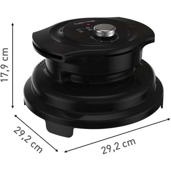 Frituregryde - TEFAL - Turbo Crisp - 5 Liter - 4 Automatiske Programmer - Inkluderede Tilbehør