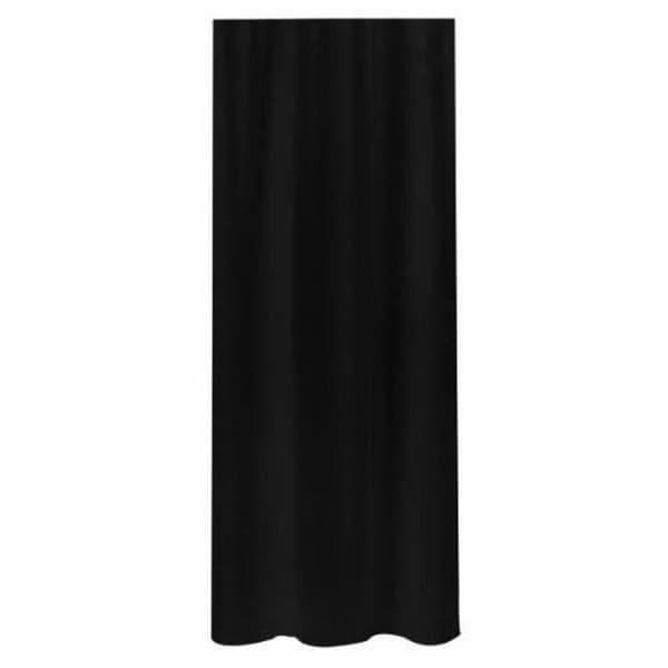 Bruseforhæng - Spirella - Primo - Polyester - Sort - 180 x 200 cm