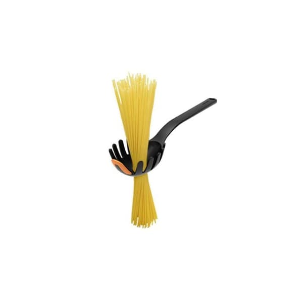 Pastaske - Fiskars - Functional Form - 29 cm - Plastik/Silikone - Sort/Orange